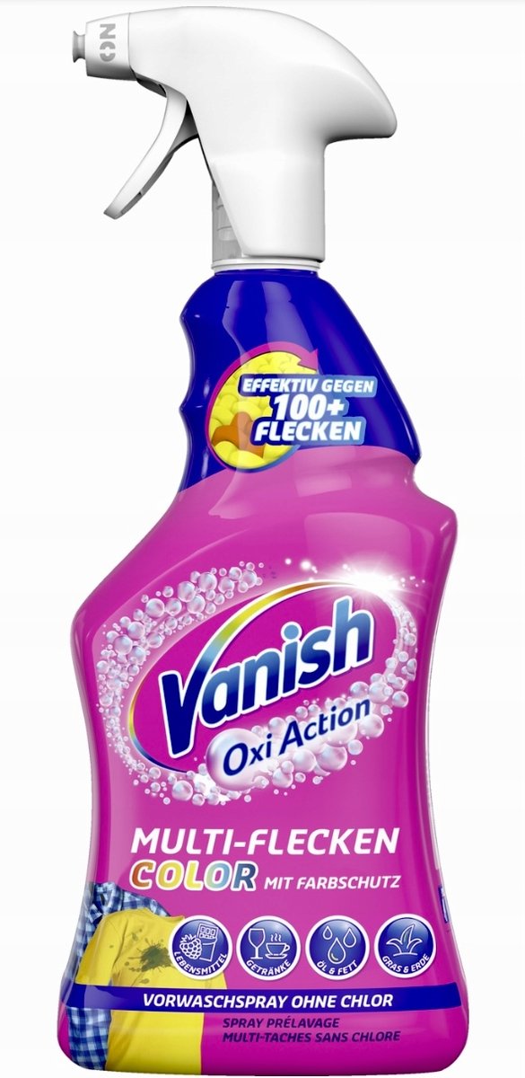 VANISH Oxi Action odplamiacz w sprayu do koloru 750 ml
