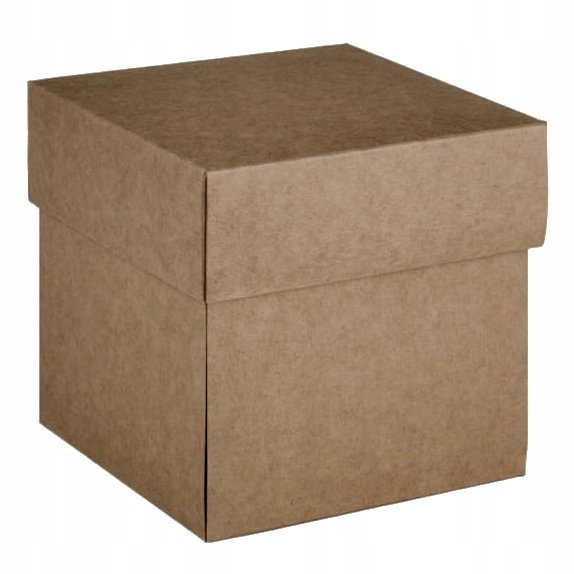 Pudełko EXPLODING BOX kraft 8x8 Rzeczy z papieru