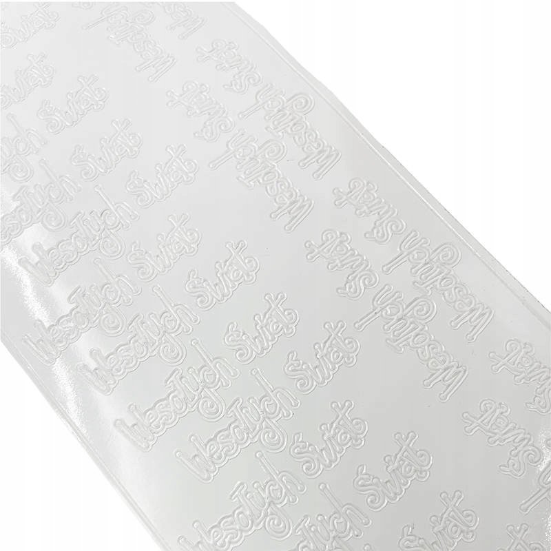 Stickersy NAKLEJKI ozdobne Wesołych Świąt BIAŁE