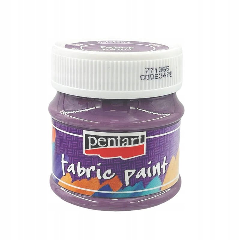 FARBA DO TKANIN fioletowa 50ml - Pentart
