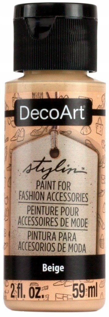 Farba do skóry DecoArt Stylin beige 59ml