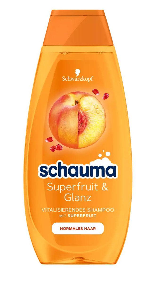 Niemiecka Schauma Superfruit & Glanz 400ml szampon do włosów