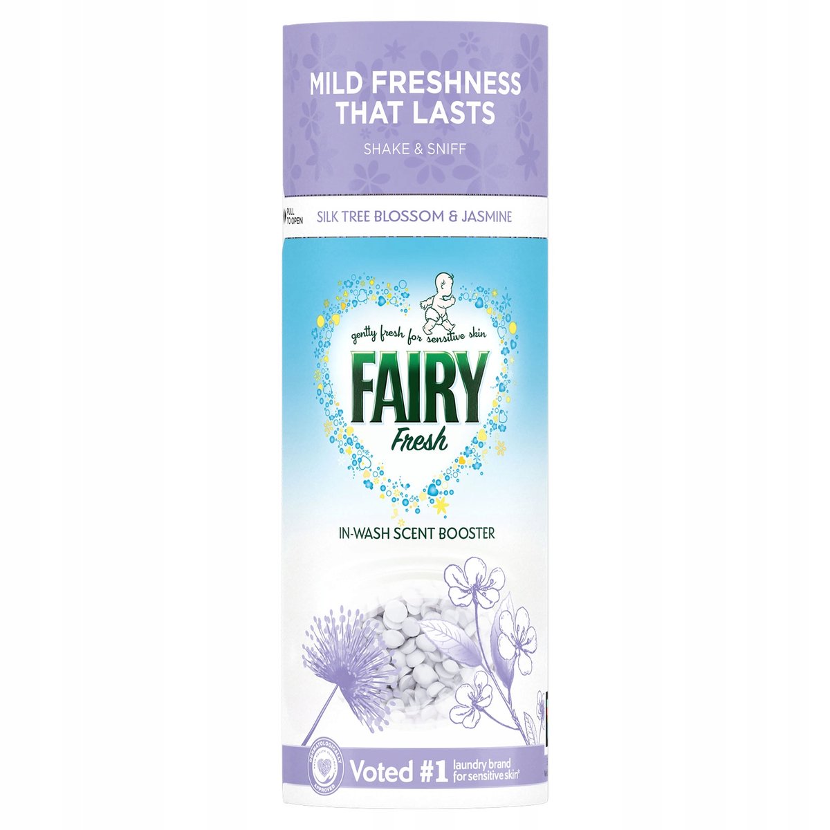 FAIRY FRESH perełki zapachowe kwiat jedwabiu i jaśmin 176g UK