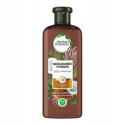 Herbal Essences COCONUT MILK Szampon do włosów z MLEKIEM KOKOSOWYM 400 ml