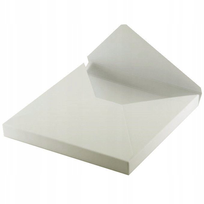 Pudełko/koperta 3D kremowa 15x15x1,5