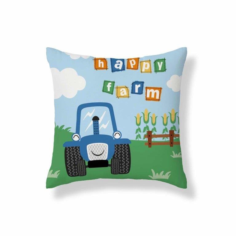 Poszewka dziecięca bawełniana 40x40 psba40a traktor