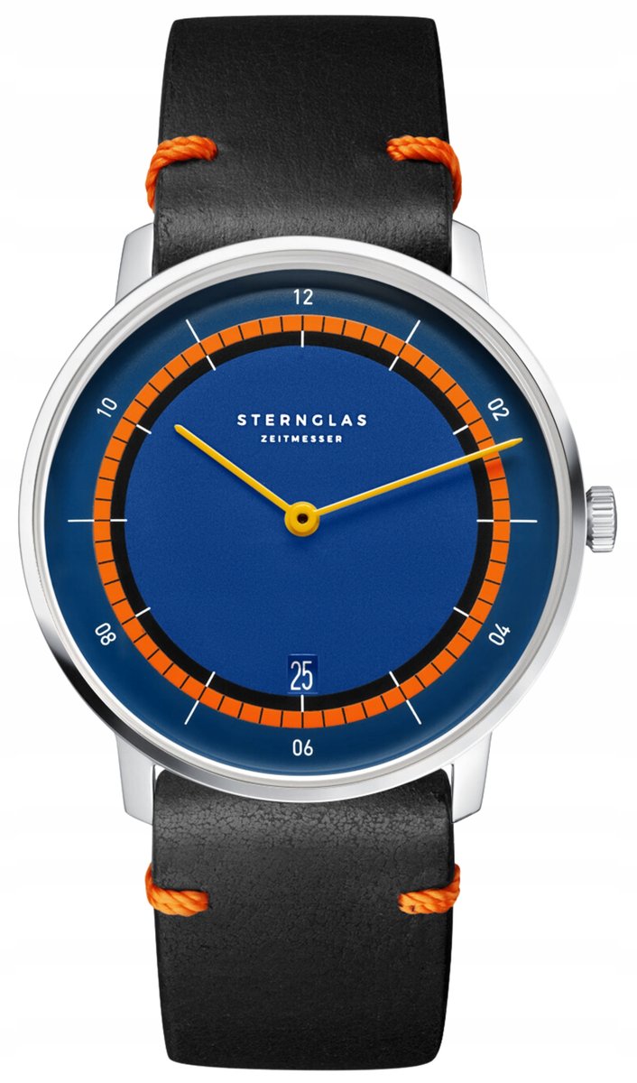 Nowy Oryginalny Zegarek męski Sternglas S01-NAK06-EB05 Naos Edition +grawer