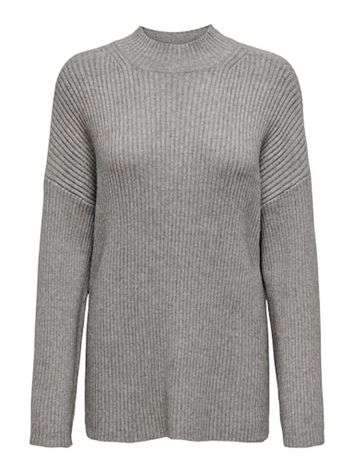 ONLY Sweter w kolorze szarym