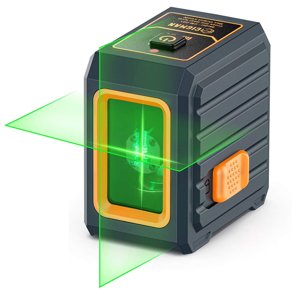 CIGMAN CM-G01 2 Lines Laser Level Self-Leveling 360° Magnetic Bracket