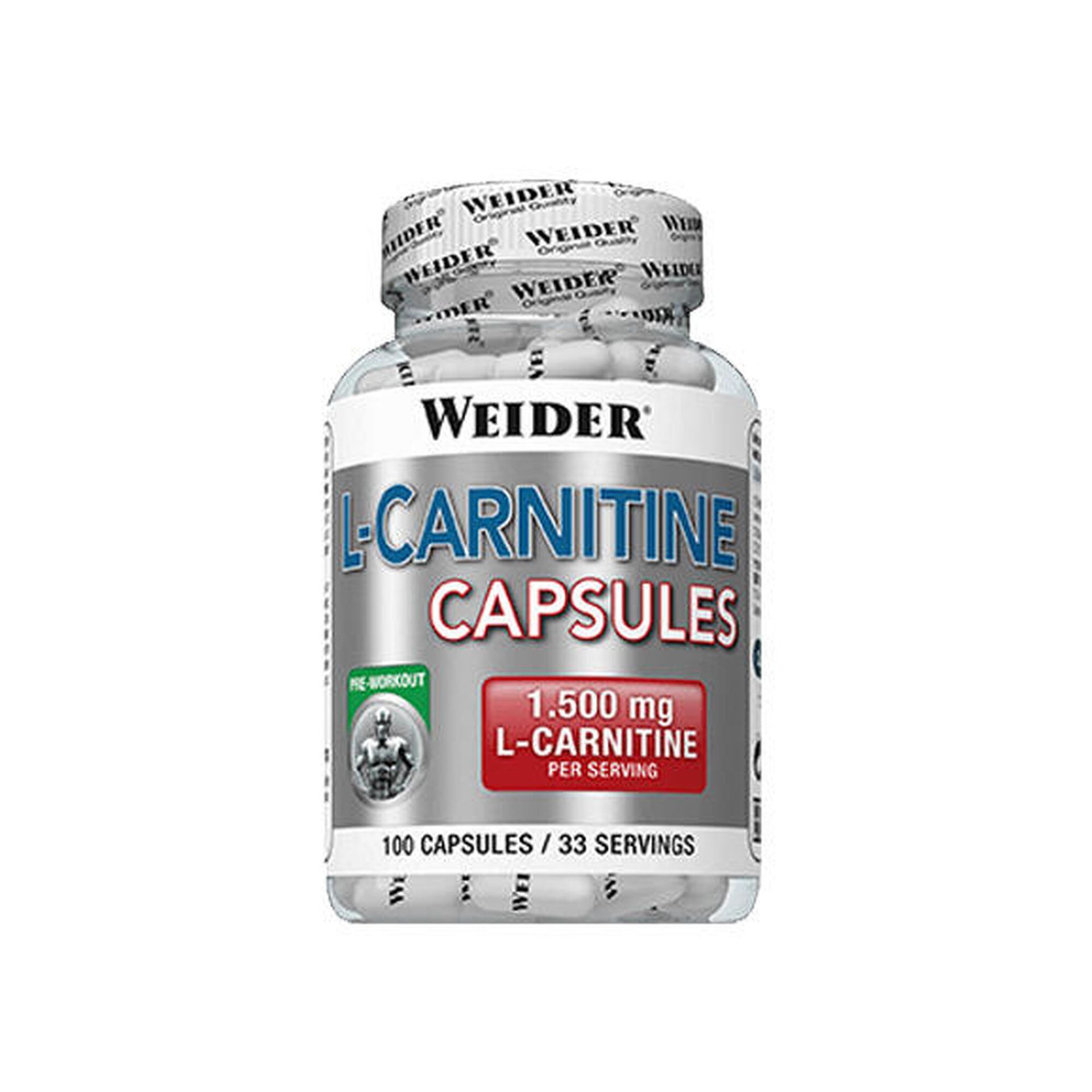 Weider L-Carnitine Capsules 100 kaps WEI/122 WEI/122