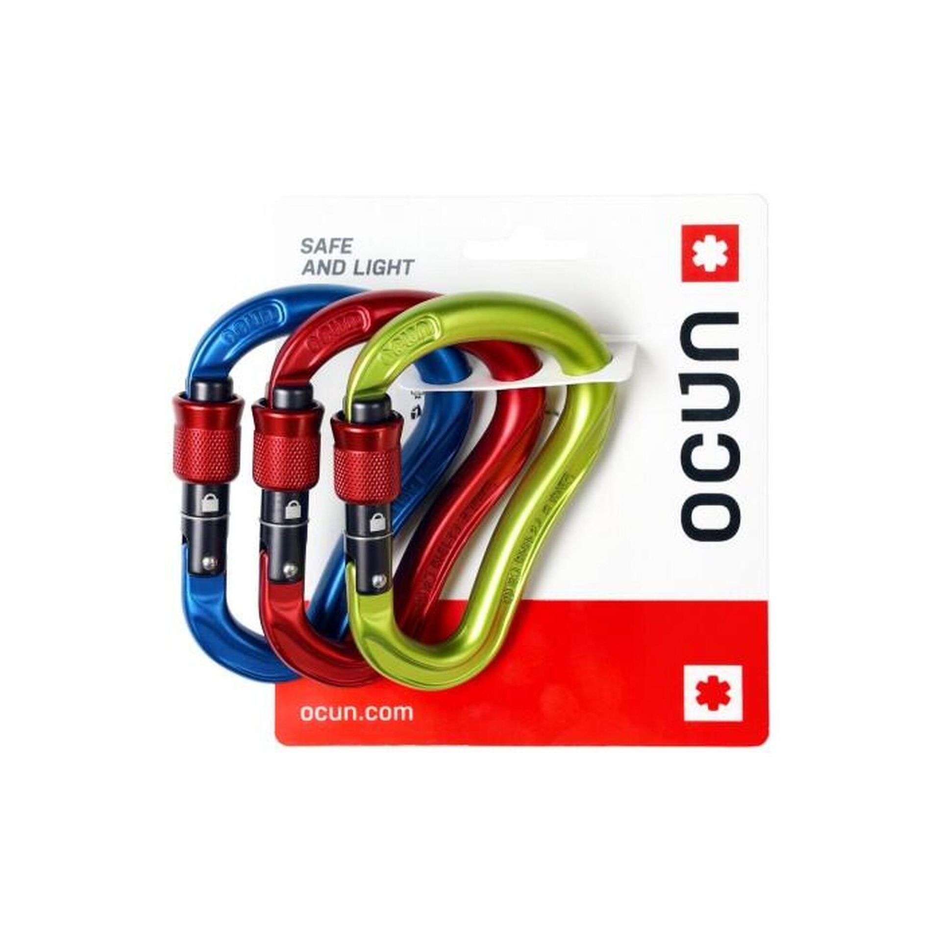 Zestaw Karabinków Ocun Eagle HMS SG - 3-pack