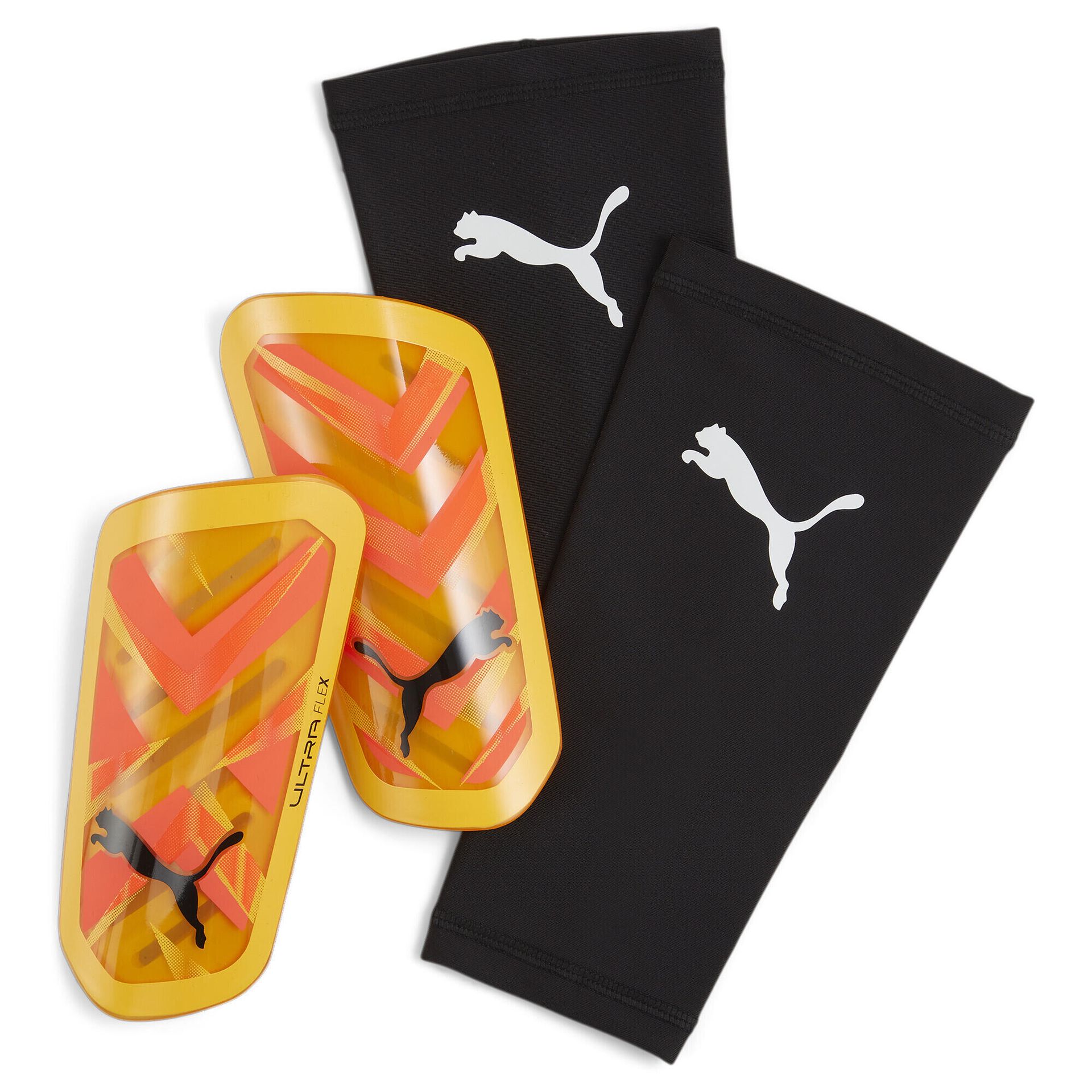 Nagolenniki Puma Ultra Flex Sleeve 030871-09 pomarańczowy L