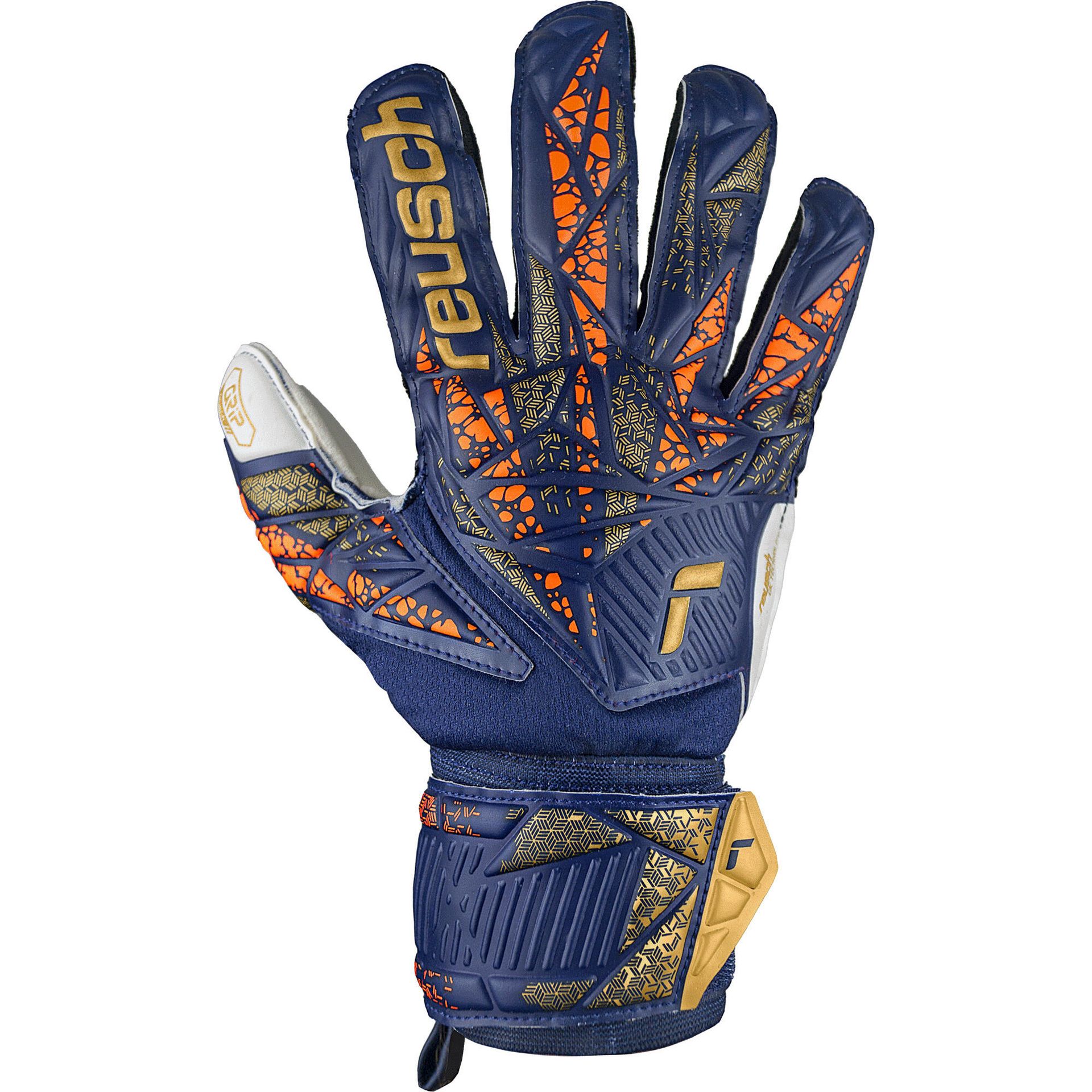 Rękawice Reusch Attrakt Grip 54 70 815 4410 granatowy 9
