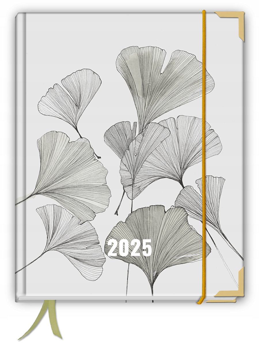 Kalendarz 2025 biznes tygodniowy szyty TaDaPlanner książkowy A5+ organizer