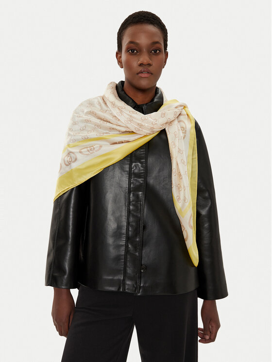 Liu Jo Chusta Ecs Foulard Portalo 2A5021 T0300 Beżowy