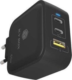 Ładowarka IB-PS1030-PD 65 WATT, 2x TYPE-C, 1x Type-A