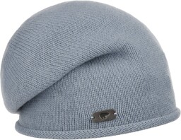 Czapka Beanie Soft Kaszmir Oversize by Eisbär, jasnoniebieski, One Size
