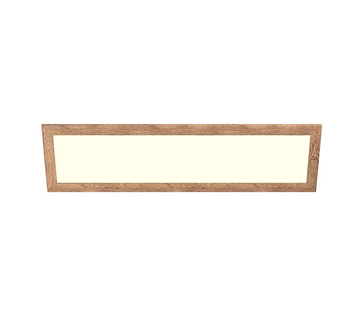 Eglo-LED RGBW Ściemn. natynkowy/wpuszcz. panel SALOBRENA-C LED/34W/230V brązowe + pilot