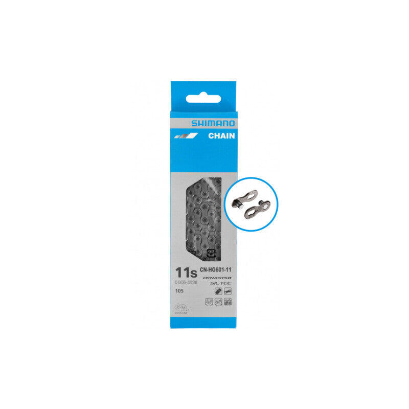 Shimano Shimano CN-HG601 Łańcuch rowerowy 11-rzędowy 138 ogniw ze spinką 2020 Łańcuchy I-CNHG60111138Q