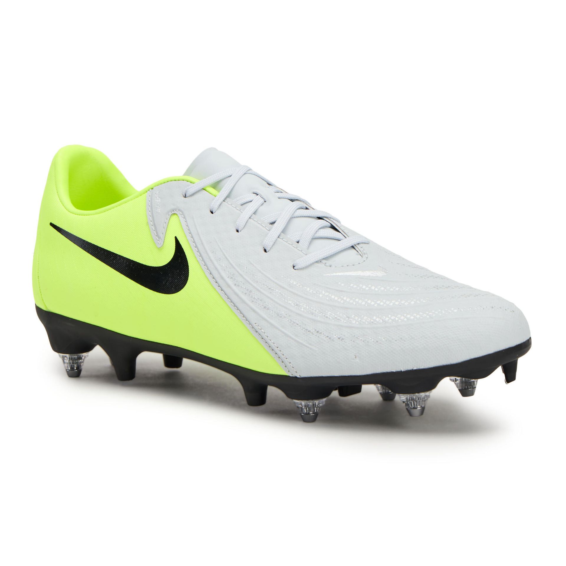 Buty piłkarskie męskie Nike Phantom GX 2 Academy metallic silver/volt/black WYSYŁKA W 24H 30 DNI NA ZWROT