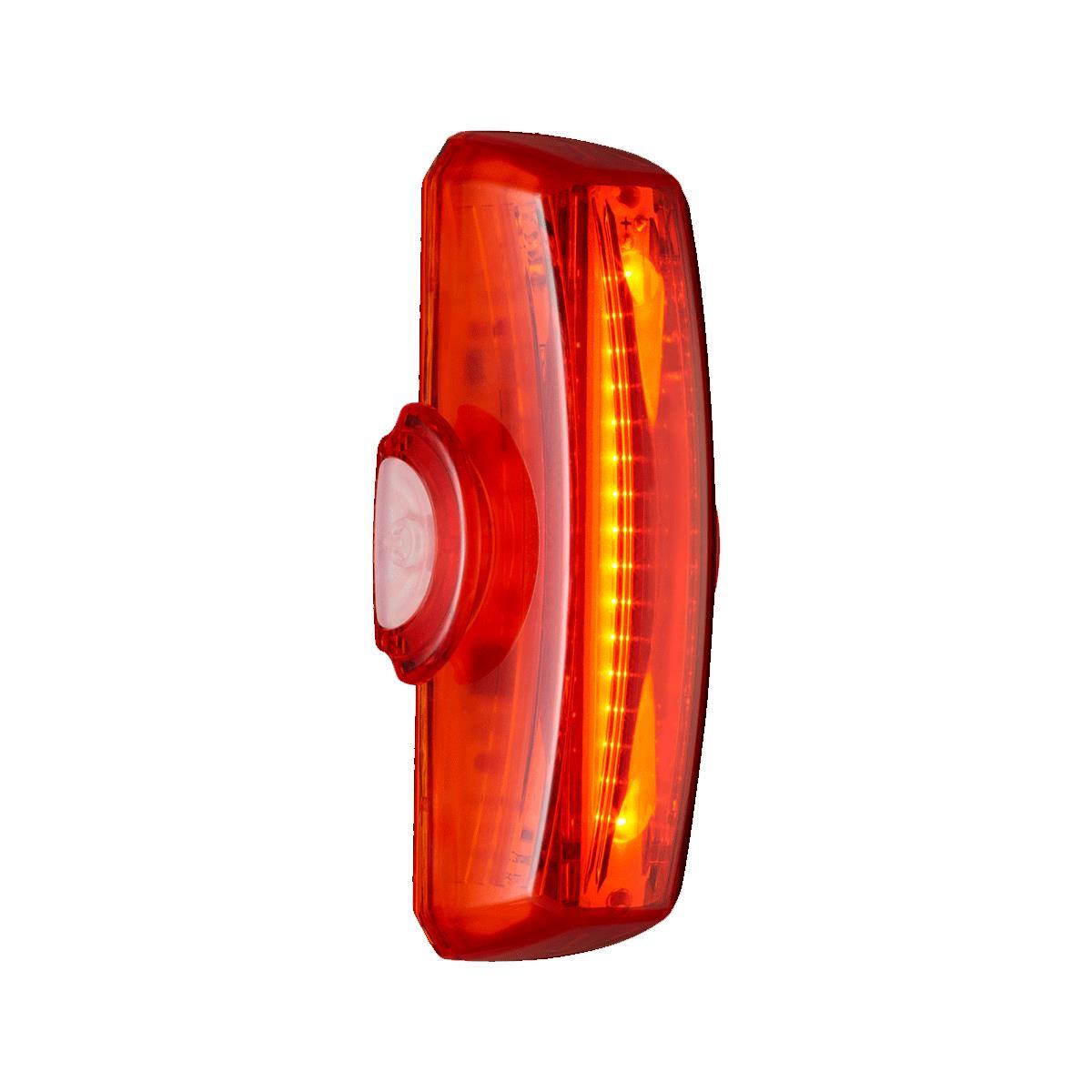 Cateye lampa rowerowa z tyłu Kinetic X2 USB rechargeable Czerwony (One Size, czerwony) FBA_CA475KINX2