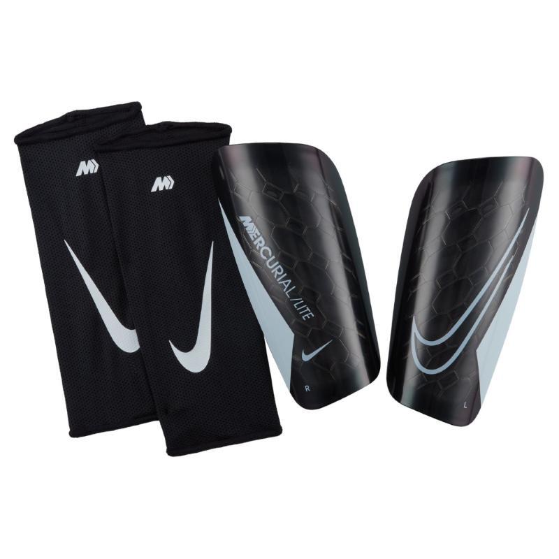 NIKE Unisex Mercurial Lite - ochrona Fa22, czarny/biały, L UK