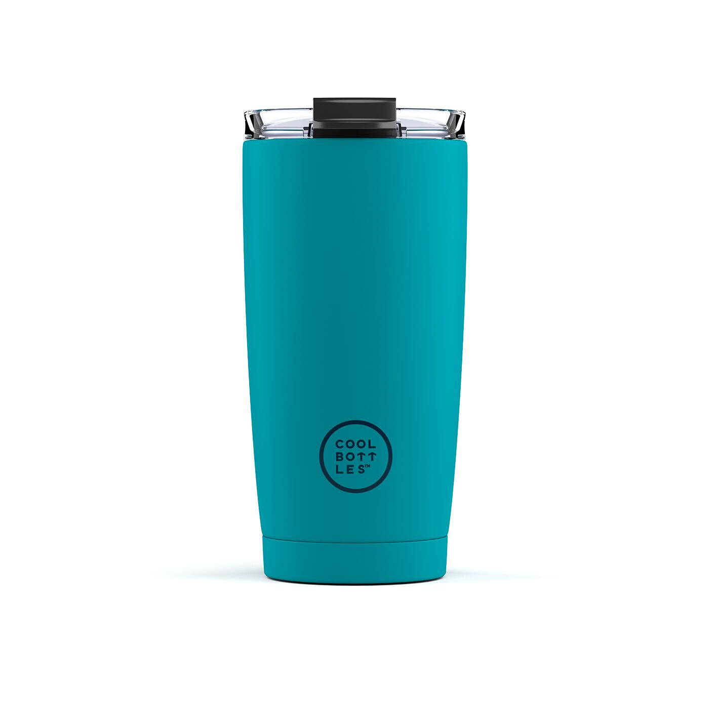 Cool Bottles Kubek termiczny 550 ml Triple cool Vivid Turquoise
