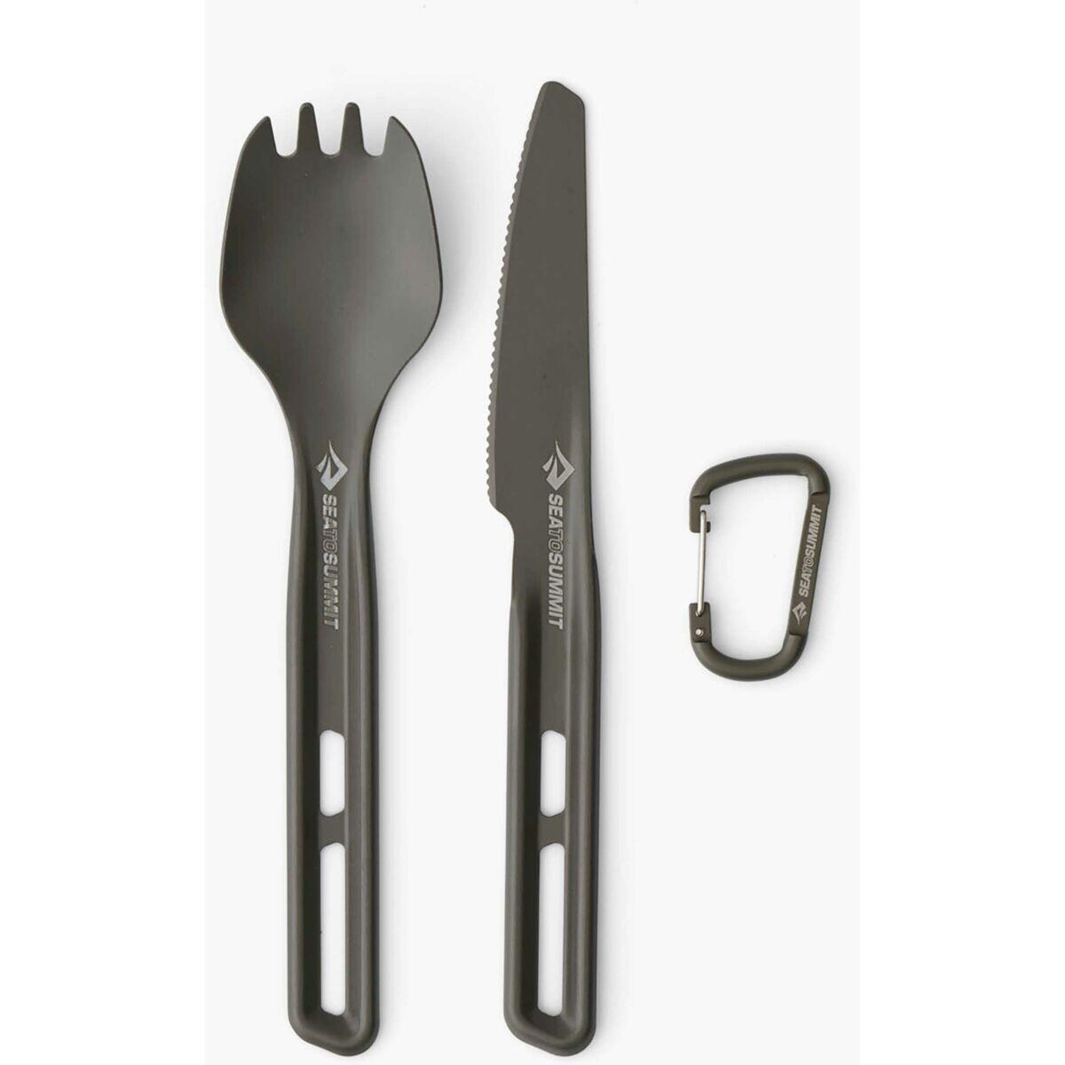 Sztućce turystyczne Sea to Summit Frontier UL Spork and Knife 2P