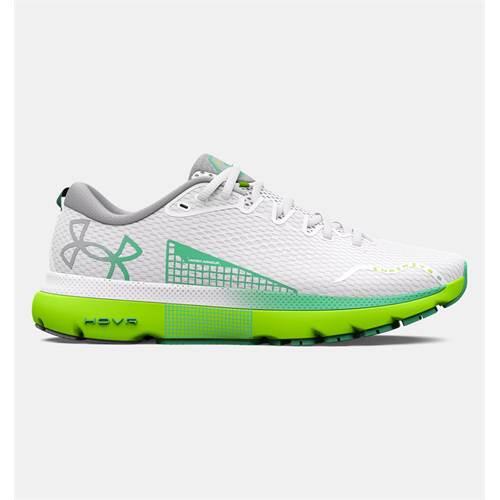 Under Armour Buty Damskie sportowe biało-zielone Hovr Infinite 5 38 Eu