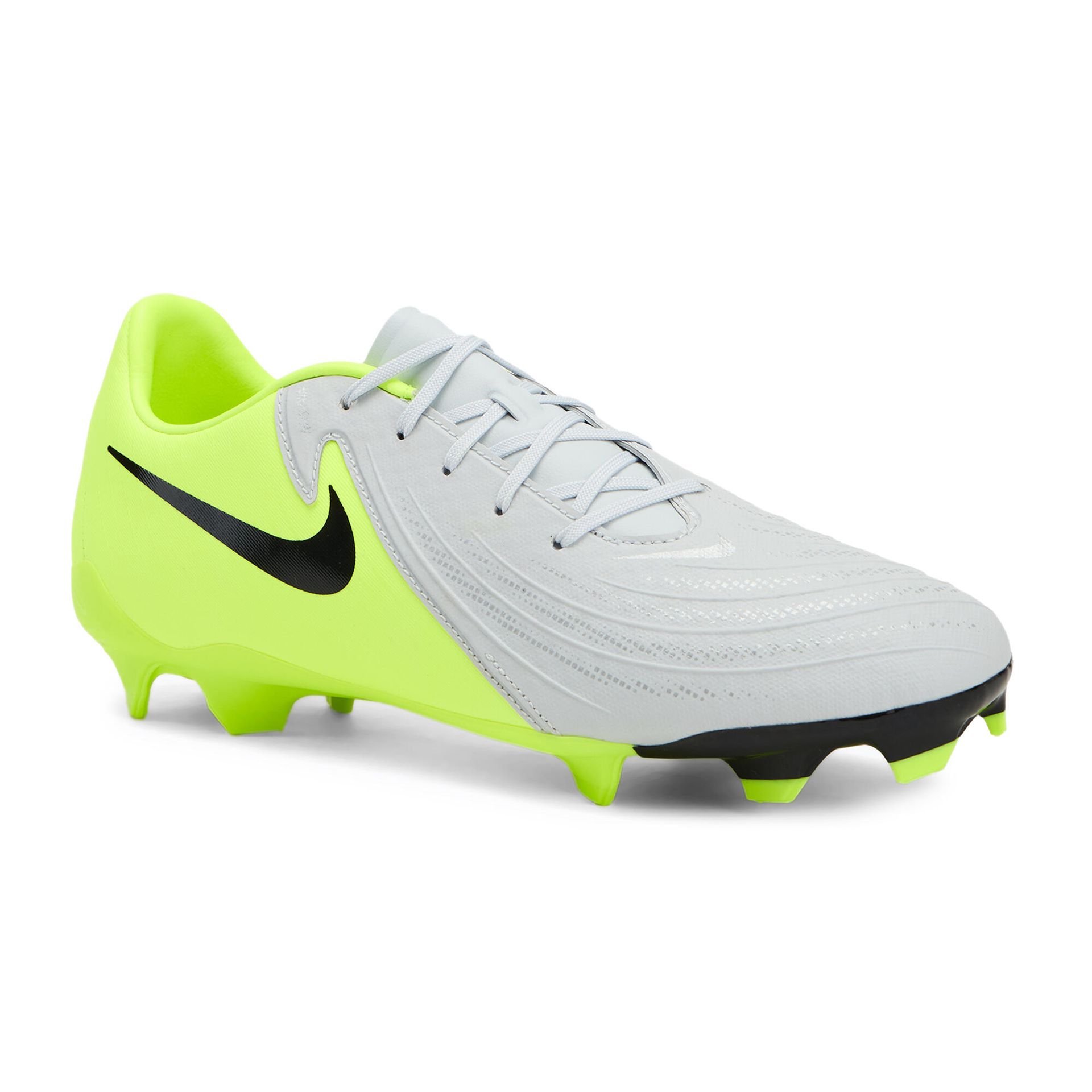 Buty piłkarskie męskie Nike Phantom GX 2 Academy FG/MG metallic silver/volt/black WYSYŁKA W 24H 30 DNI NA ZWROT