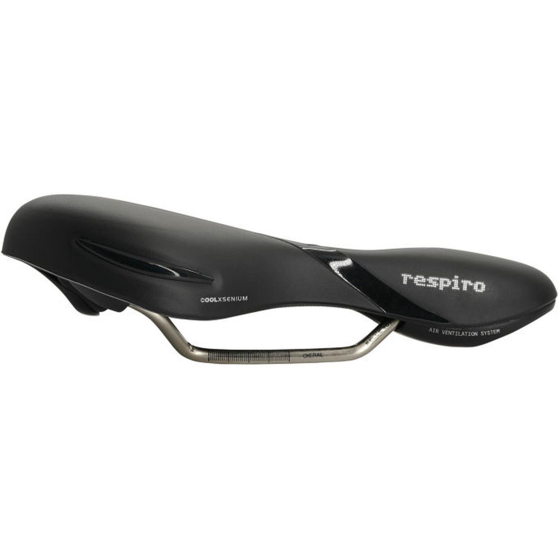 Siodło SELLEROYAL RESPIRO SOFT RELAXED 90st. żelowe + elastomery unisex 771g (NEW 2023)