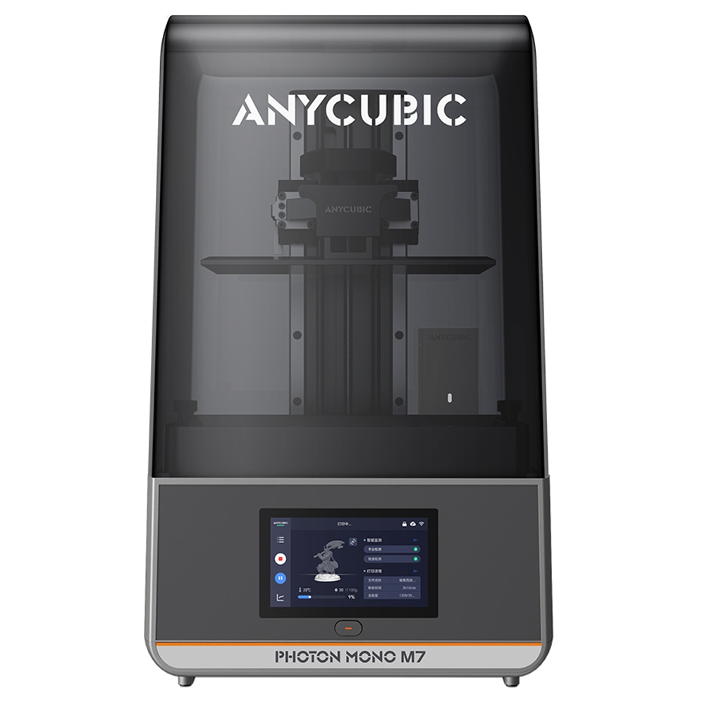 Anycubic Photon Mono M7 Resin 3D Printer 90mm/h Print Speed 14K COB Source 10 1inch Mono LCD Dynamic Light-off Leveling-fr