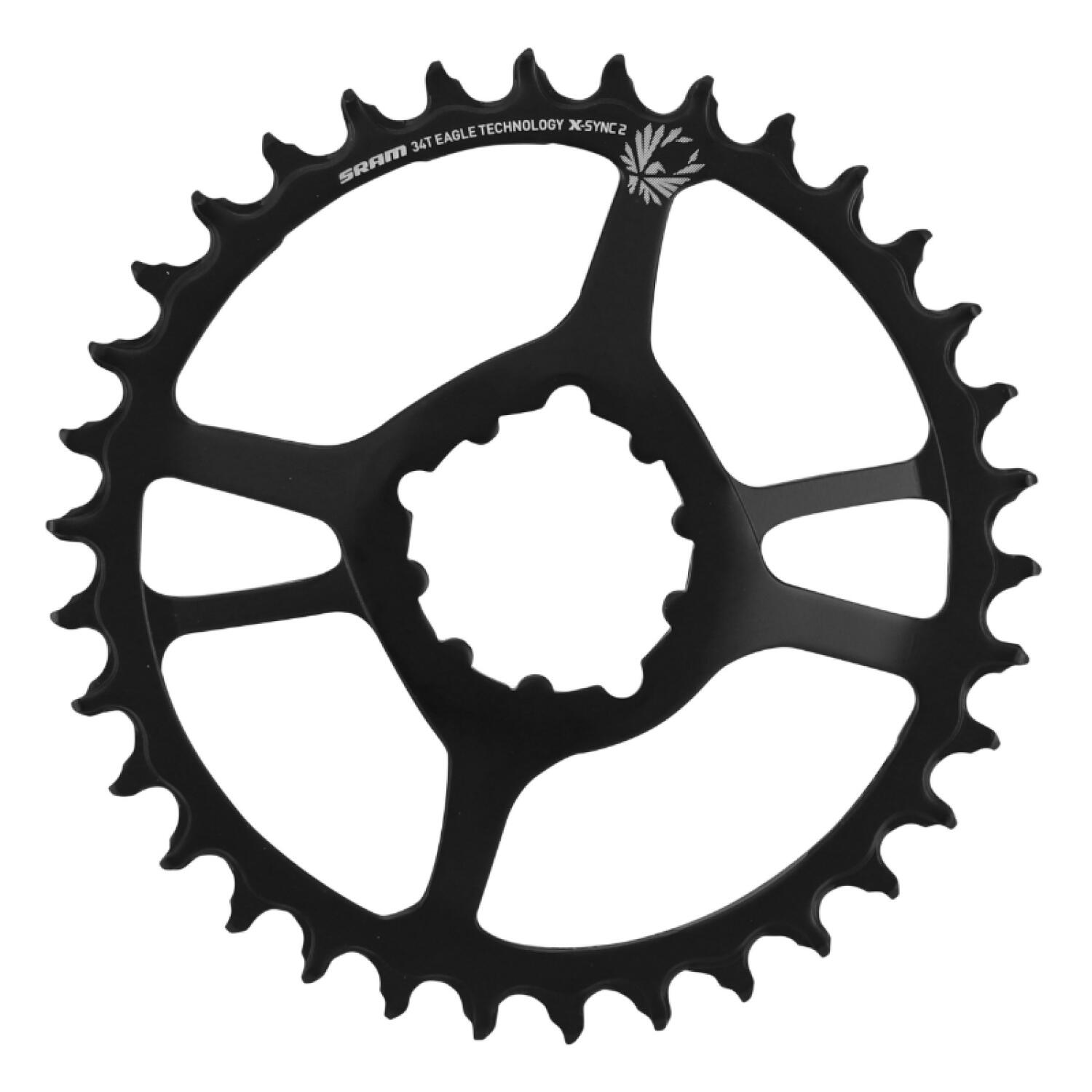 SRAM SRAM X-Sync 2 Eagle Zębatka rowerowa dla XX1/X01/GX Eagle 12 rz. 6mm, stahl 34T 2021 Zębatki przednie 2286482386
