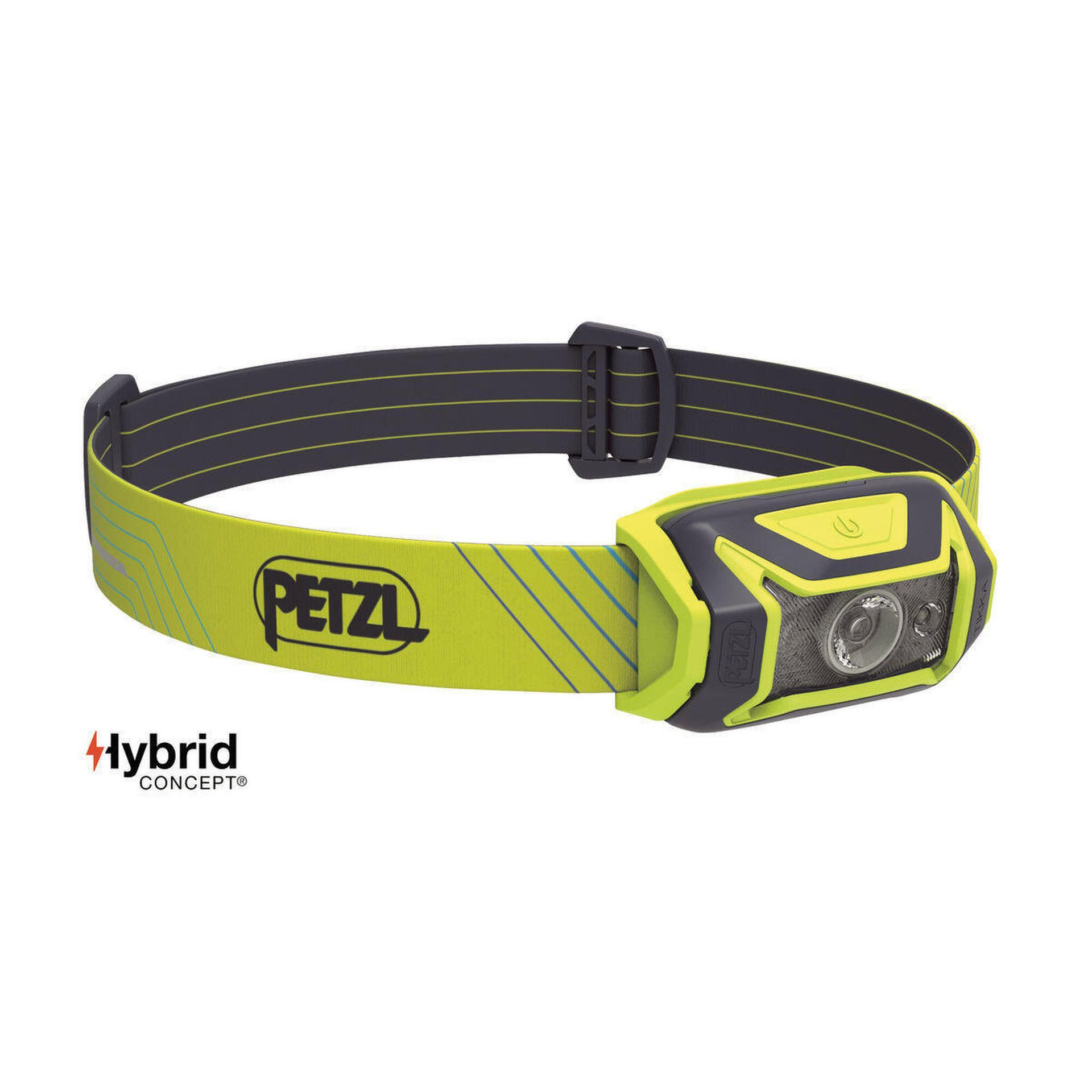 Latarka czołowa Petzl Tikka Core 2022 - Yellow - 450 lumenów (E067AA03)