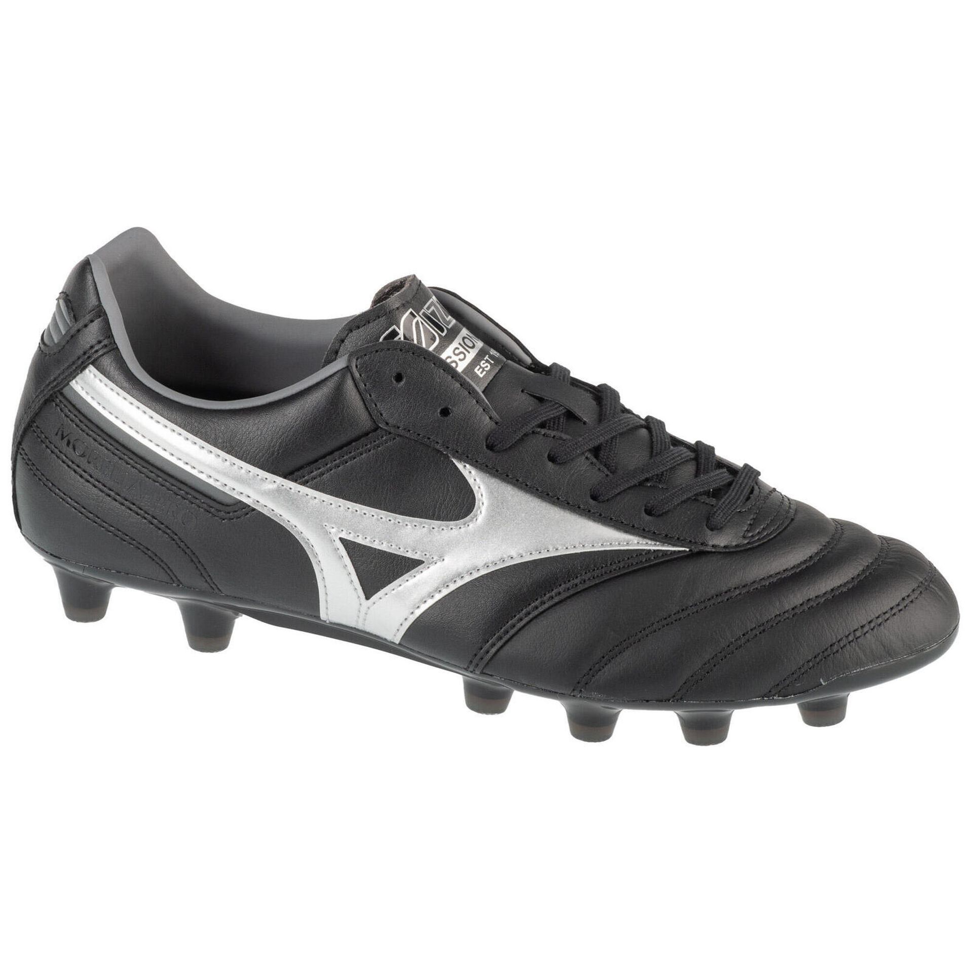 Mizuno Morelia II Pro FG P1GA241303, Męskie, buty piłkarskie - korki, Czarne