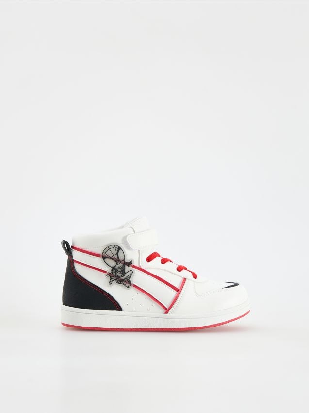 Reserved - Buty Spider-Man - złamana biel