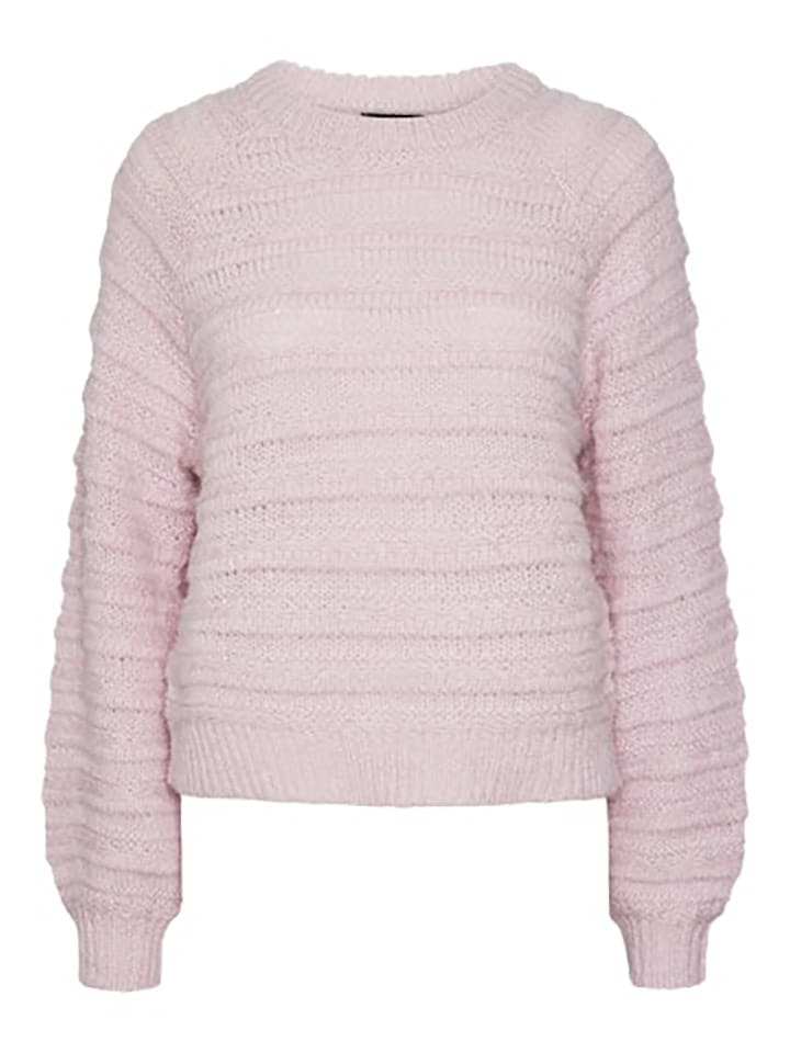 Pieces Sweter w kolorze jasnoróżowym