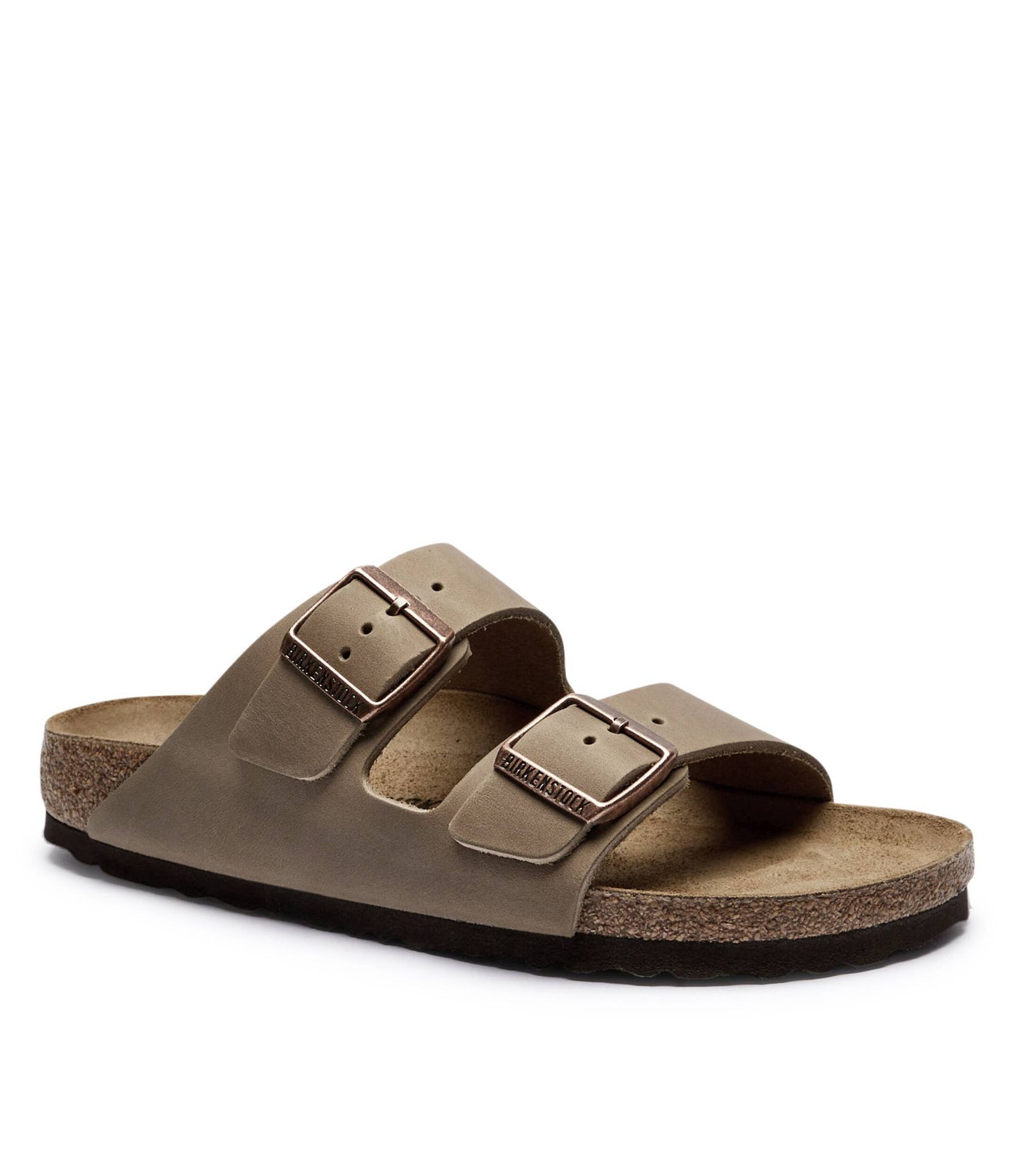 Birkenstock Skórzane klapki Arizona narrow fit