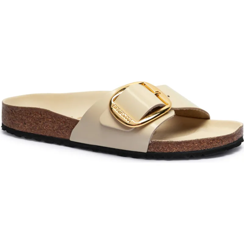 Birkenstock Skórzane klapki Madrid Big Buckle