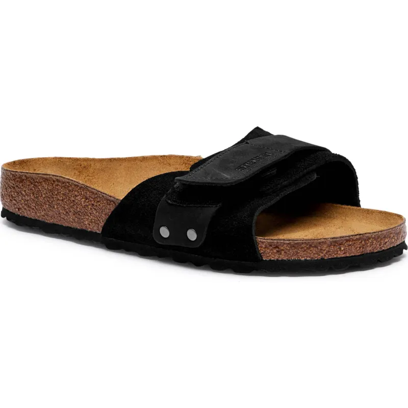 Birkenstock Klapki Oita narrow fit zamsz