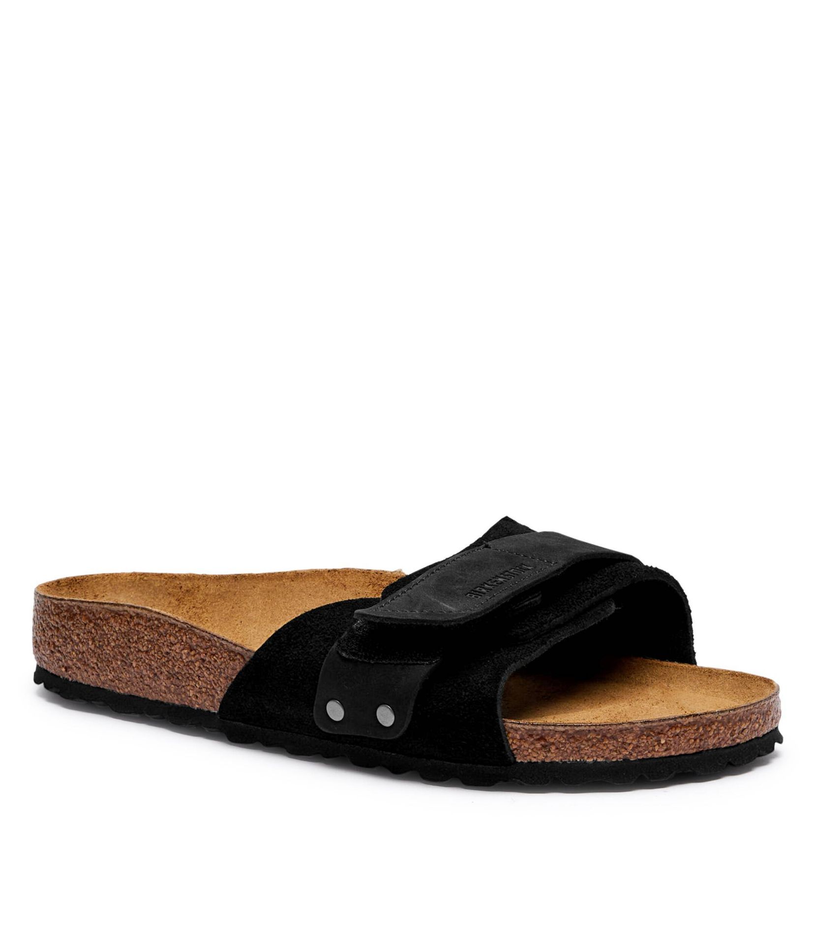 Birkenstock Klapki Oita narrow fit zamsz