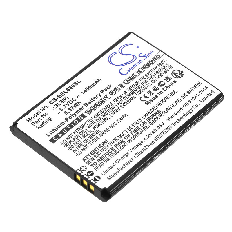 Bea-fon SL800 4G / SL880 1450mAh 5.37Wh Li-Polymer 3.7V (Cameron Sino)