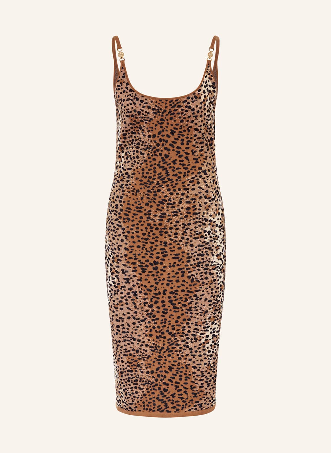 Versace Sukienka Z Dzianiny braun