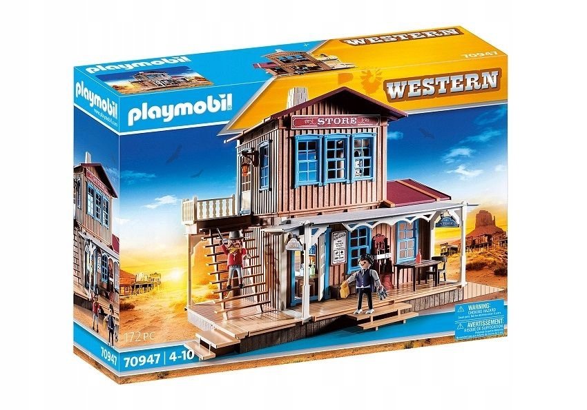 Playmobil Western 70947 Westernowy Sklep Z Mieszkaniem