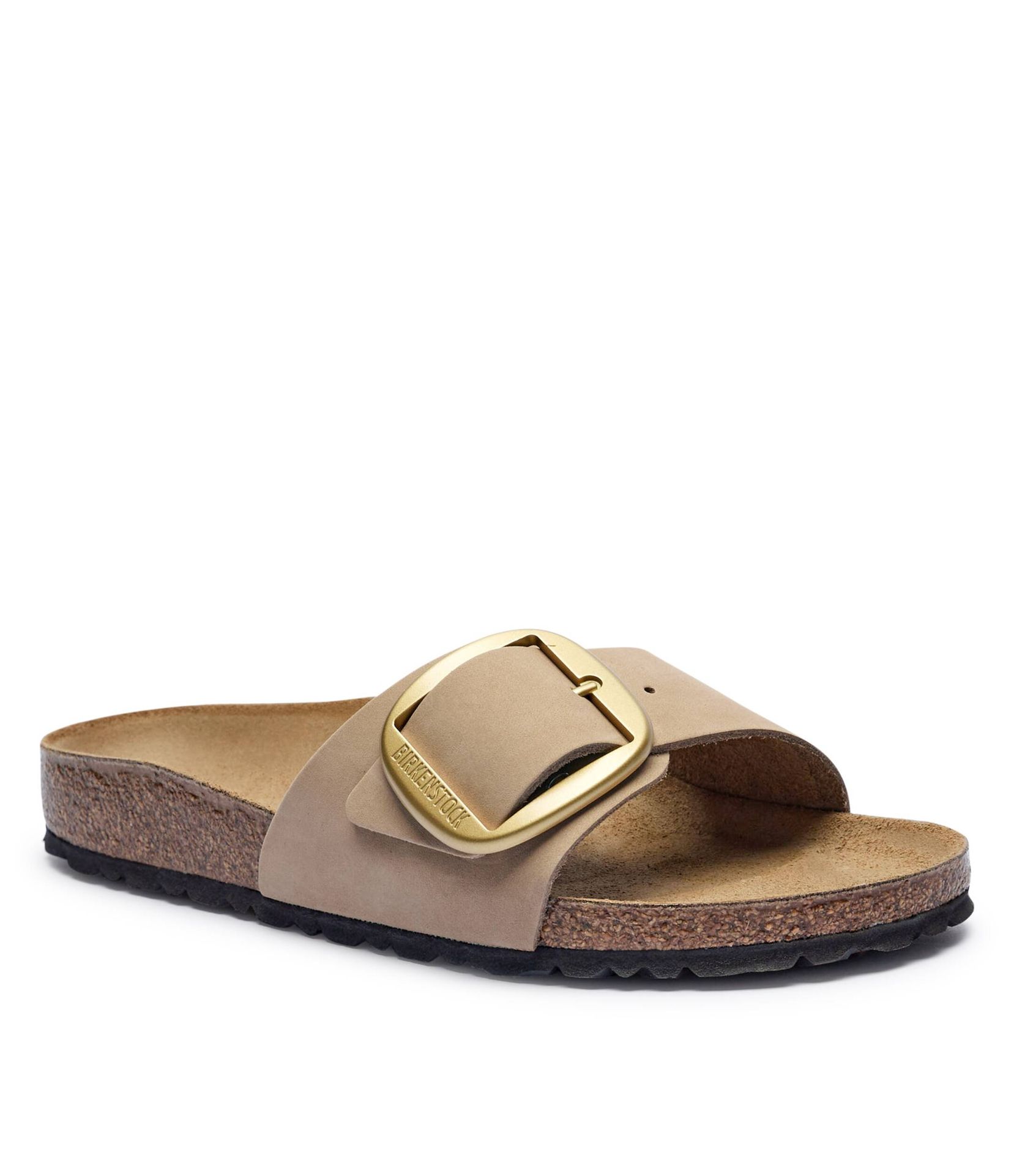 Birkenstock Skórzane klapki Madrid narrow fit