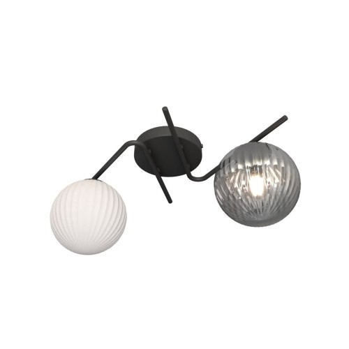 Vespa lampa sufitowa 2xE14 czarna/mix 1397/2