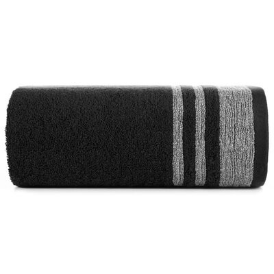 Ręcznik Mery (10) Czarny 70 x 140 cm