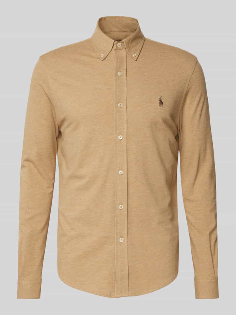 Koszula casualowa o kroju regular fit z kołnierzykiem typu button down
