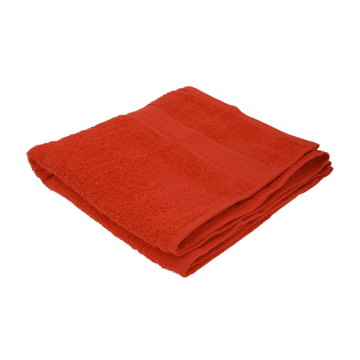Jassz Gładki Bawełniany Ręcznik Frotte 50 X 100cm (OS / Pomarańczowy)