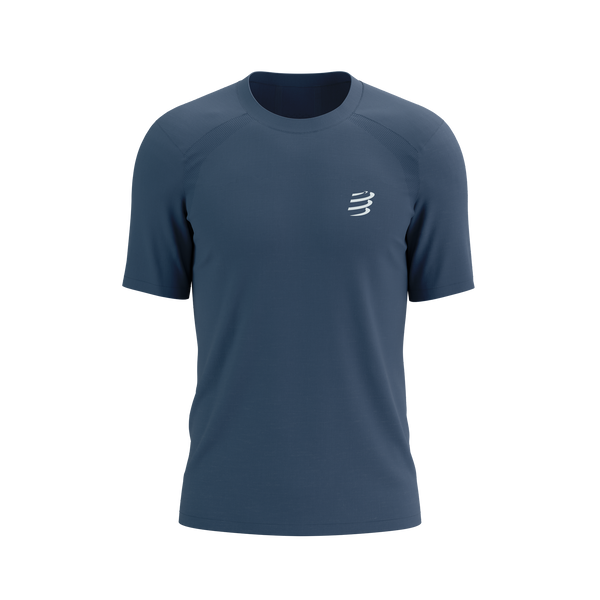 COMPRESSPORT Koszulka biegowa PERFORMANCE SS T-SHIRT indigo